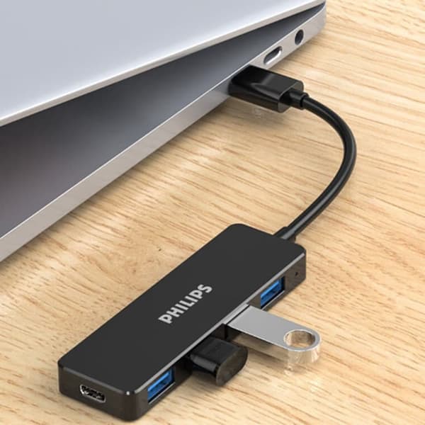 Philips USB3.0 udvidelsesdockingstation En til fire USB-hub til bærbar grænseflade HUB Splitter