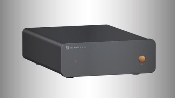 Fosi Audio Box X5 Mini Esivahvistin Kotiteatteri MM & MC Neulalle, Aktiiviset Kaiuttimet, 4-tason Säädettävä Gain 38/48/56/66 dB RCA:lla