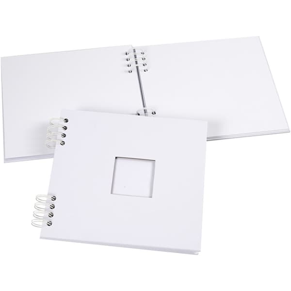 Scrapbok med spiral - stl. 30,5x30,5 cm