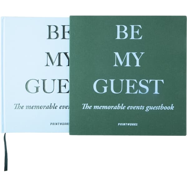PRINTWORKS GUESTBOOK GREEN/BLUE