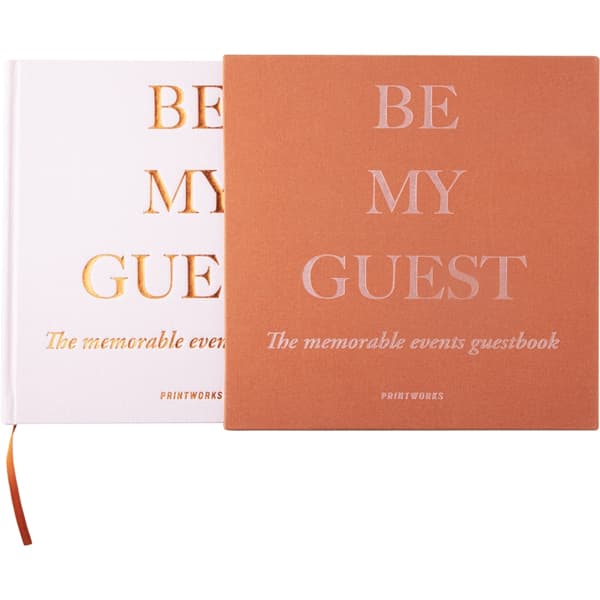 PRINTWORKS GUESTBOOK RUSTY/PINK