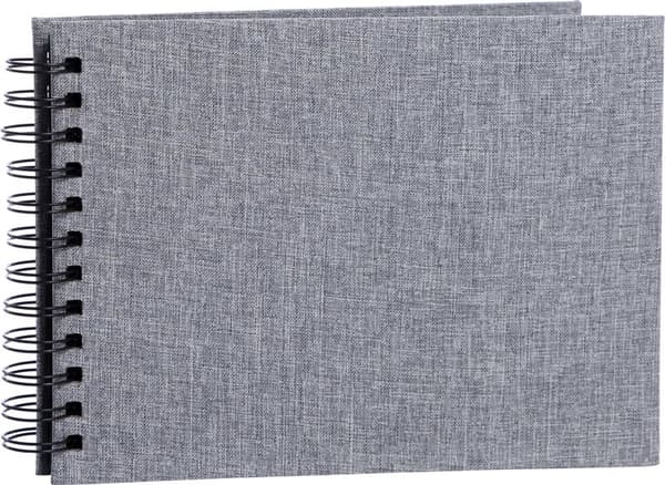 Focus Base Line Canvas Wire-O 23x17 Grey w. black sheets