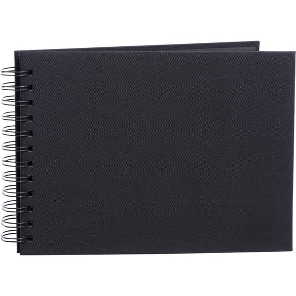 Focus Base Line Canvas Wire-O 23x17 Black w. Black Sheets