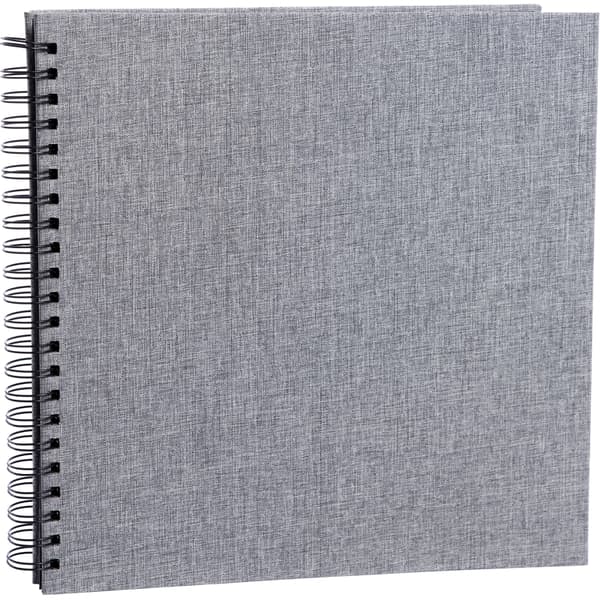 Focus Base Line Canvas Wire-O 30x30 Grey w. Black Sheets