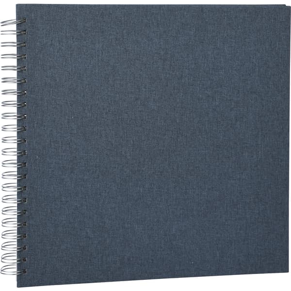 Focus Base Line Canvas Wire-O 30x30 Blue w. white sheets