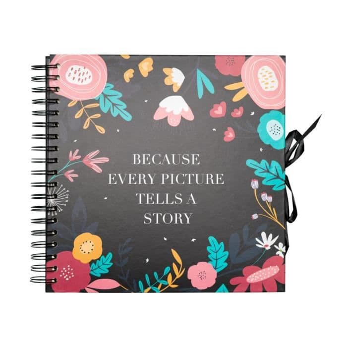 Fotoalbum Scrapbook 40 sidor Blummen - - - Grupo Erik