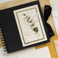 Miniatyrbild 7 av 7: Spiralalbum 20,5 x 20,5 cm - Svart - 35 ark