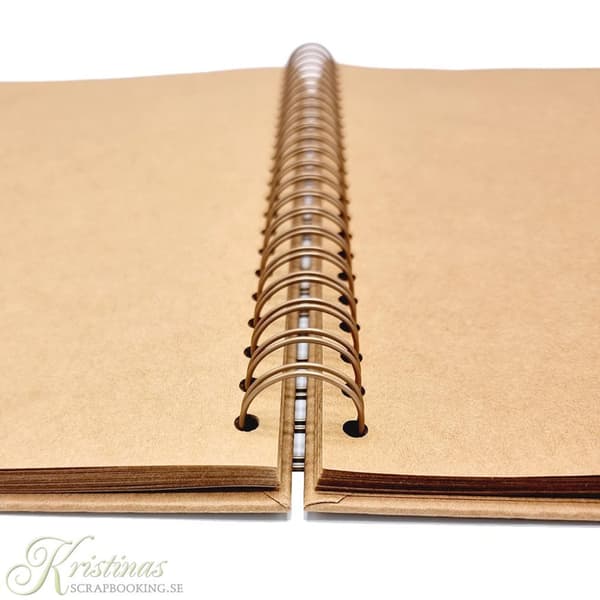 Spiralalbum 30,5 x 30,5 cm - Natur - 35 ark