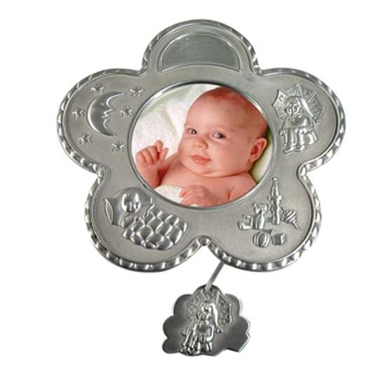 Dacapo Silver - Speldosa/Fotoram John Blund, Foto D 8Cm, M Gravyrplatta