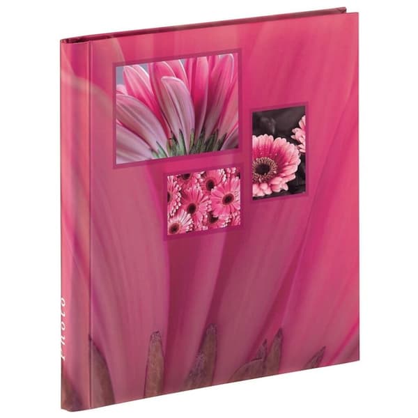 Hama Självhäftande Album Singo 28x31 Cm 20 Vita Sidor Rosa