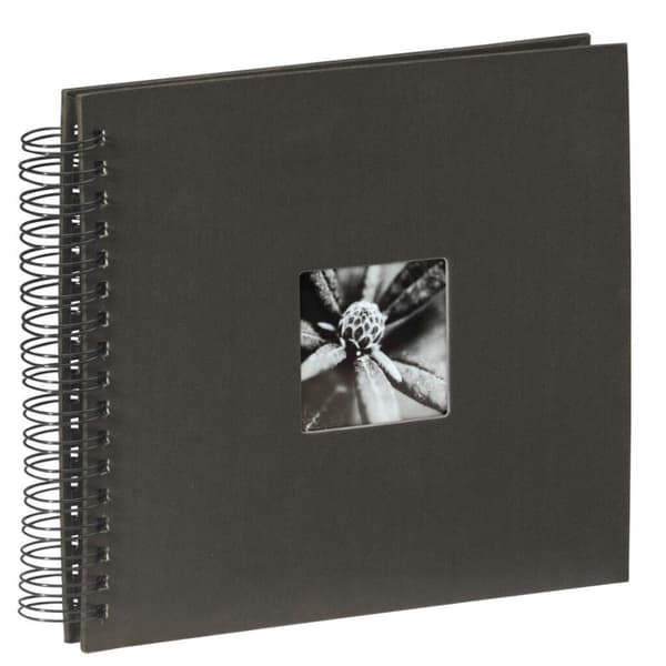 Hama Spiral Album Fine Art 28 X 24 Cm 50 Sorte Sider Sort