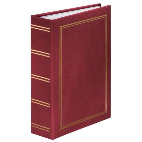 Hama Stock Album London For 200 billeder af 9x13 Cm Bordeaux