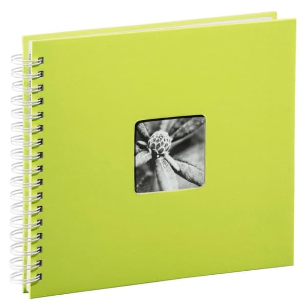Hama Spiral Album Fine Art 28 X 24 Cm 50 White Pages Kiwi