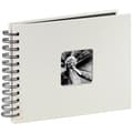 Miniatyrbillede 1 af 3: Hama Spiral Album Fine Art 24 X 17cm 50 Black Pages Chalk