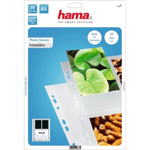 Hama Photo Covers 10X15Cm A4 läpinäkyvä