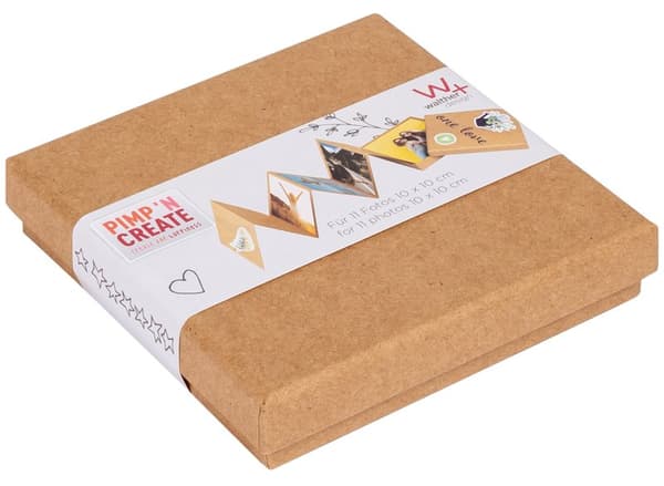 Walther LePorello 10x10 cm brown