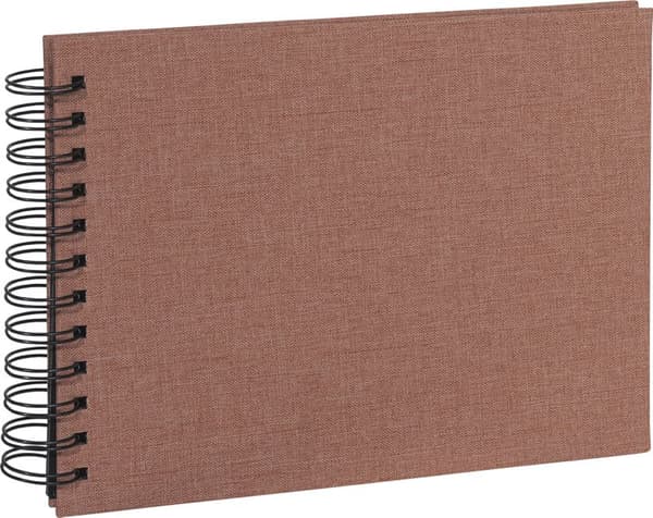 Base Line Canvas Album Wire-O 23x17 Orange Limited Ed.