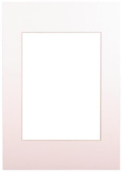 Passepartout 30x40, soft white