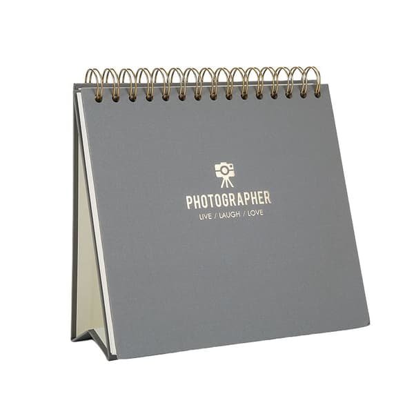 INF Skrivebordskalender selvklebende fotoalbum 8-tommers