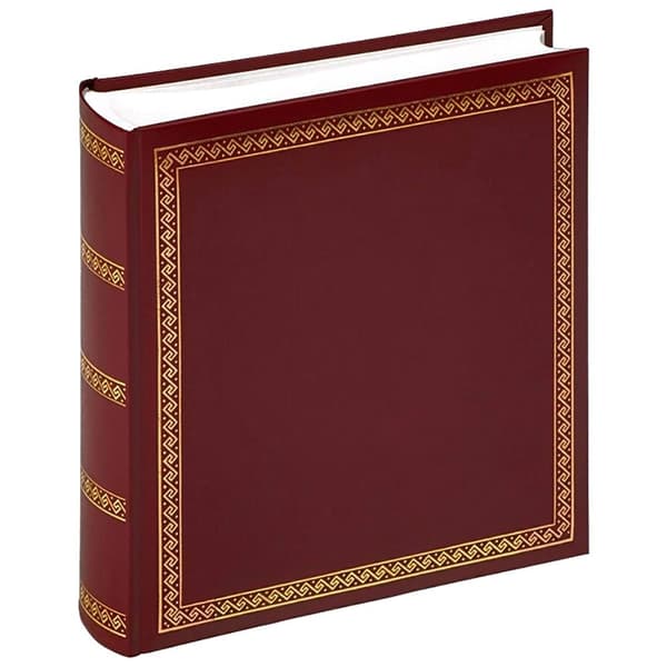 Walther Sider Buch Fotoalbum Dicke 29x32 Cm 100 Brun,Rød