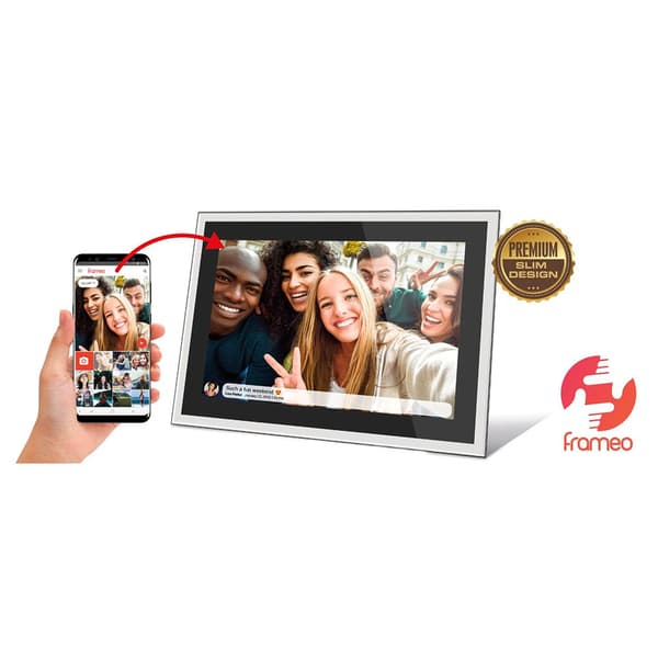 Braun Digitaalinen Valokuva-albumi Digi Frame 10x Wifi 25.7 Cm Valkoinen