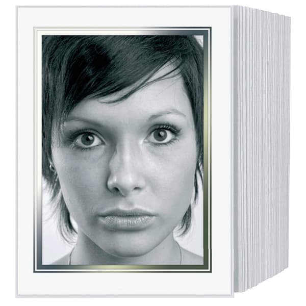 Daiber 125 Passepartout 13x18 Photo Frame Hvid