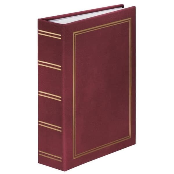 Album foto - Bordeaux - 200 foton - 9 x 13 cm - Blandad - Fickor