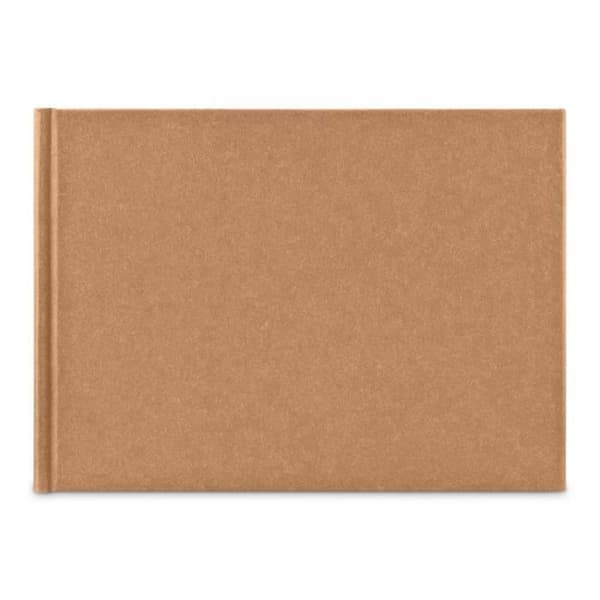 Fotoalbum - Marron - 24 x 17 cm - 36 vita sidor - Kraftpapper - Bamboopapper