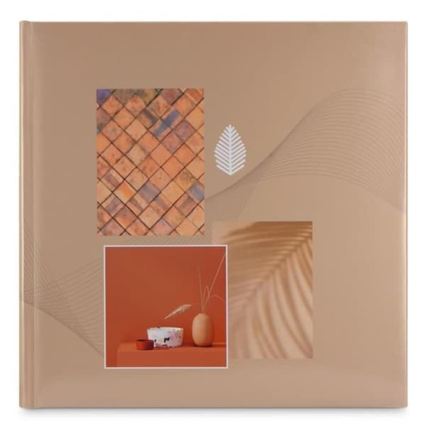 Fotobok - Singo II - 30x30cm - 100 sidor - Terracotta färg - Stort format