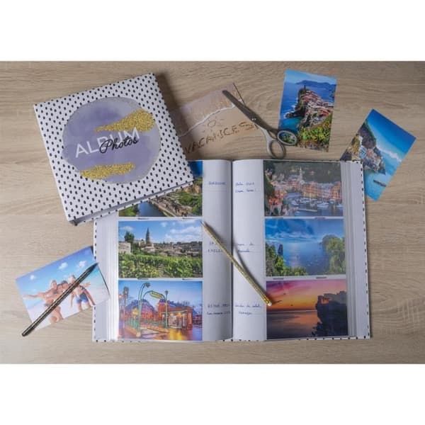 Fotoalbum med fickor 300 bilder 10x15cm - Visuellt