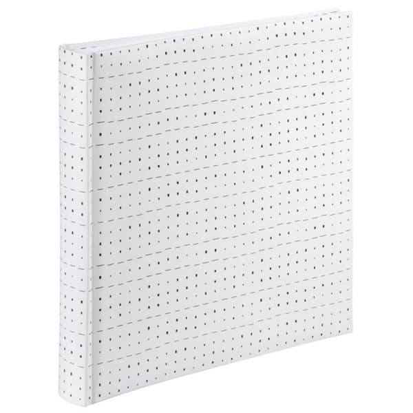 Fotoalbum - Rutor - Grafik - 30 x 30 cm - 80 vita sidor - Flerfärgad