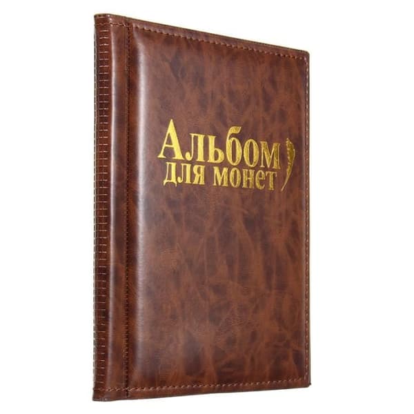 TEMPSA Professional Coin Collection Lagringsbokalbum för 200 st Mynt Portable Brown