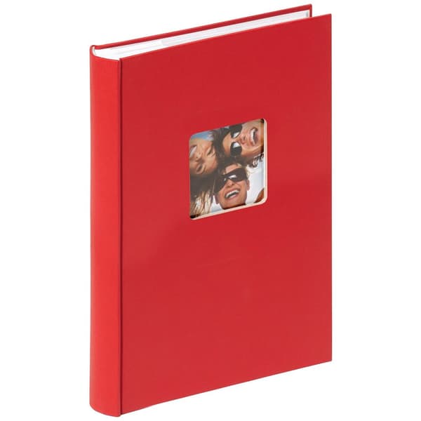 Walther Me111r Fun Memo Slip-in 300 Billeder Fotoalbum 10x15 Cm Rød