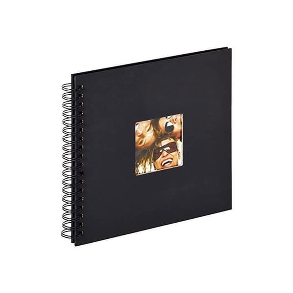 Fotobok - Svart - 26x25cm - 40 sidor - Pappersomslag - Blandat
