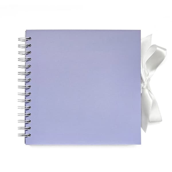 Spiralalbum 20,5 x 20,5 cm - Lila - 35 ark