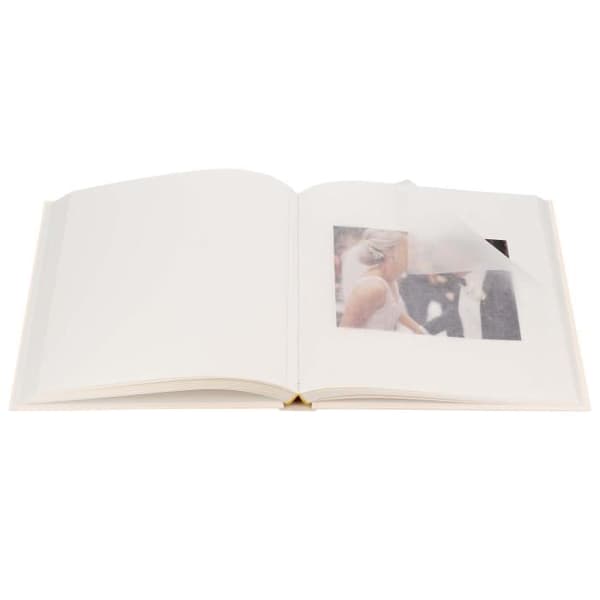 Fotoalbum - GOLDBUCH - REGNANDE HJÄRTAN - 60 vita sidor - 240 foton - Beige omslag 30x30 cm