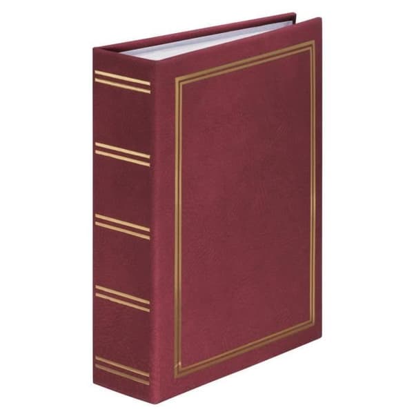 Fotoalbum - Bordeaux - 100 foton - 13 x 18 cm - Blandad - Vuxen