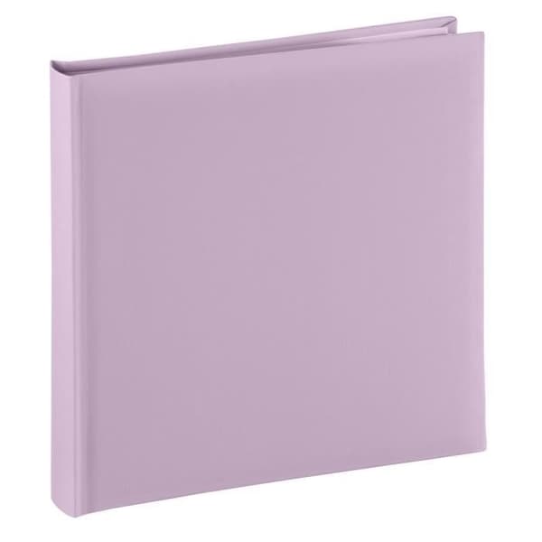 Fotoalbum - Fine Art - 30x30cm - 80 vita sidor - Omslag i strukturerat papper - Lila