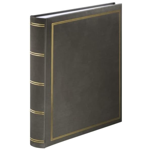 Fotoalbum - Ej specificerat - Ultra storlek - 34x35 cm - 80 vita sidor - Grå