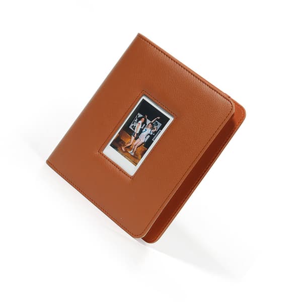 INF Fotoalbum i PU-lær, 3 tommer, 288 lommer, uthult design
