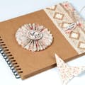 Miniatyrbild 3 av 4: Album att anpassa - Brun kraft - 32 x 24 cm - Spiral - Tjockt papper - Clairefontaine