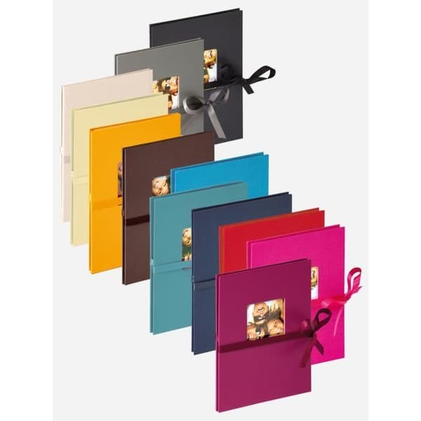 Designalbum - Roligt - FA-208 - 100 sidor - 30x30 cm - Kräm och Vit