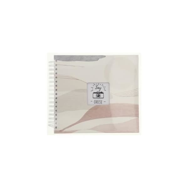 S spiralbinder - Akvarell - 28 x 24 cm - 50 vita sidor - Brun - FSC-mixat papper