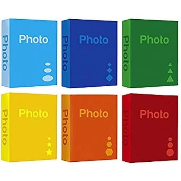Fotoalbum - ZEP - Inläggsalbum Basic 100 foton 13x19 cm - Slumptäckfärg - 100 sidor