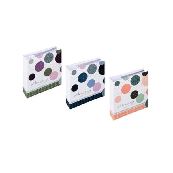 Walther Design Amazing Memories, Memo slip-in album 200 bilder 10x15 cm, blå - ME-486-L
