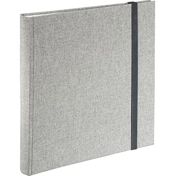Fotoalbum - HAMA - Jumbo Tyg - 30x30 cm - 60 vita sidor - Grå