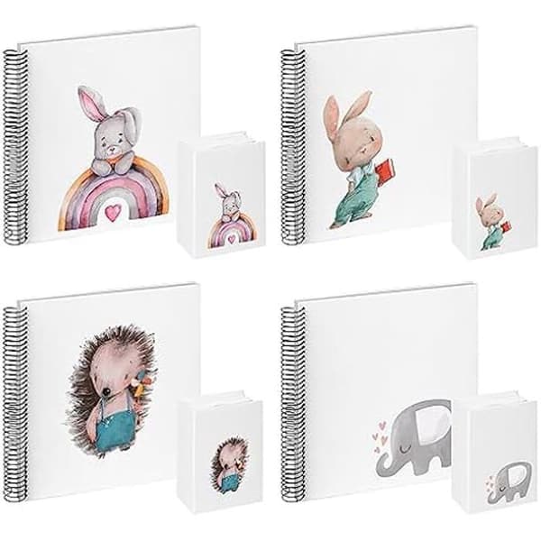 Fotoalbum - WALTHER DESIGN - FA-312 - Kanin - 26 x 25 cm - 40 vita sidor