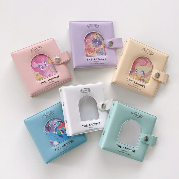 INF Mini fotoalbum med 3 ringer, avtakbar kortholder