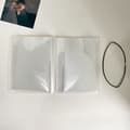 Miniatyrbild 1 av 8: INF Vertikalt fotoalbum - Transparent PVC-minnesbok  6 inch
