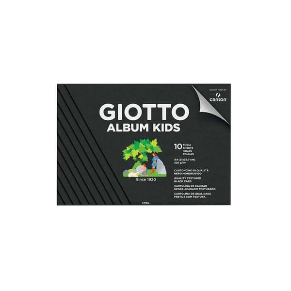 Album - GIOTTO - KIDS - M.RUVIDA FÄRG - 220G